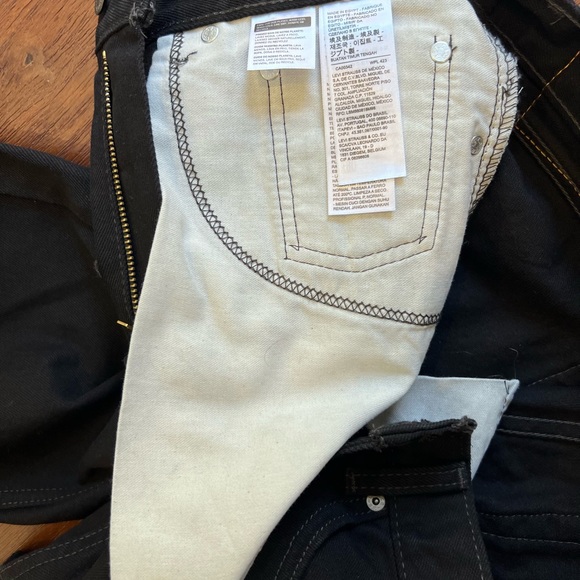 *NEW* black Levi’s 505 size W33 L29. - Picture 8 of 9